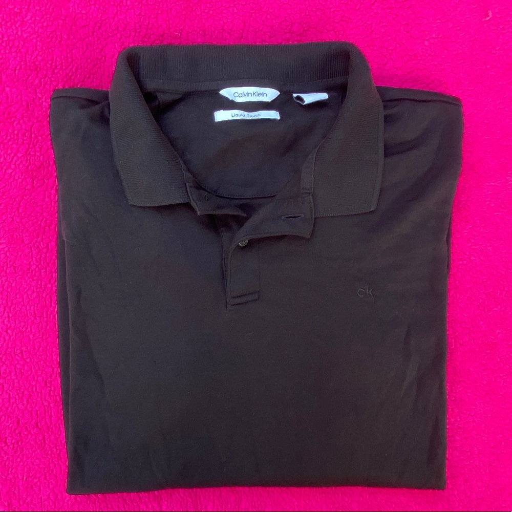 Calvin Klain - Black Polo Shirt